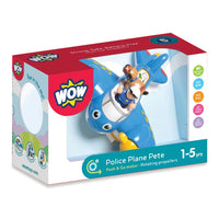 Wow Toys - Police Plane Pete |  | Safari Ltd®