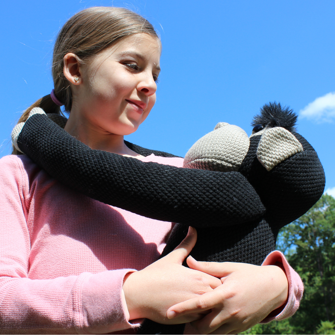 Jane's Greybeard the Chimpanzee - Full Size Plush Toy |  | Safari Ltd®