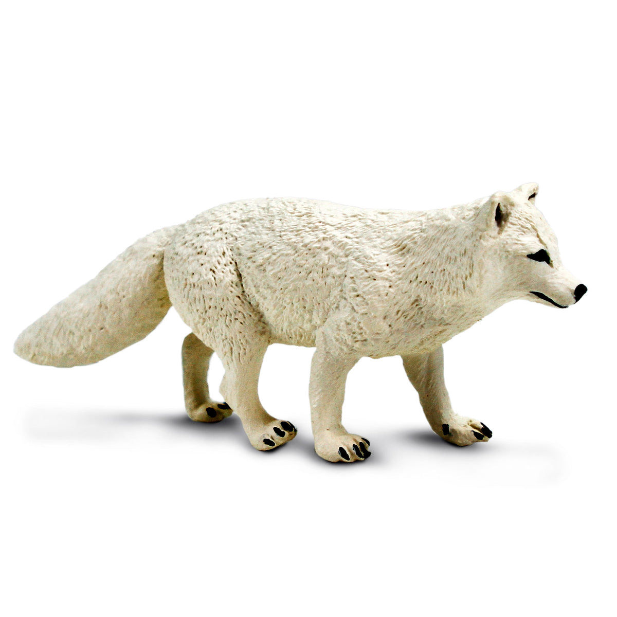 Fox Toy Figures Set Includes Arctic Fox & Red Foxes Figurines Cake Toppers  (5 )