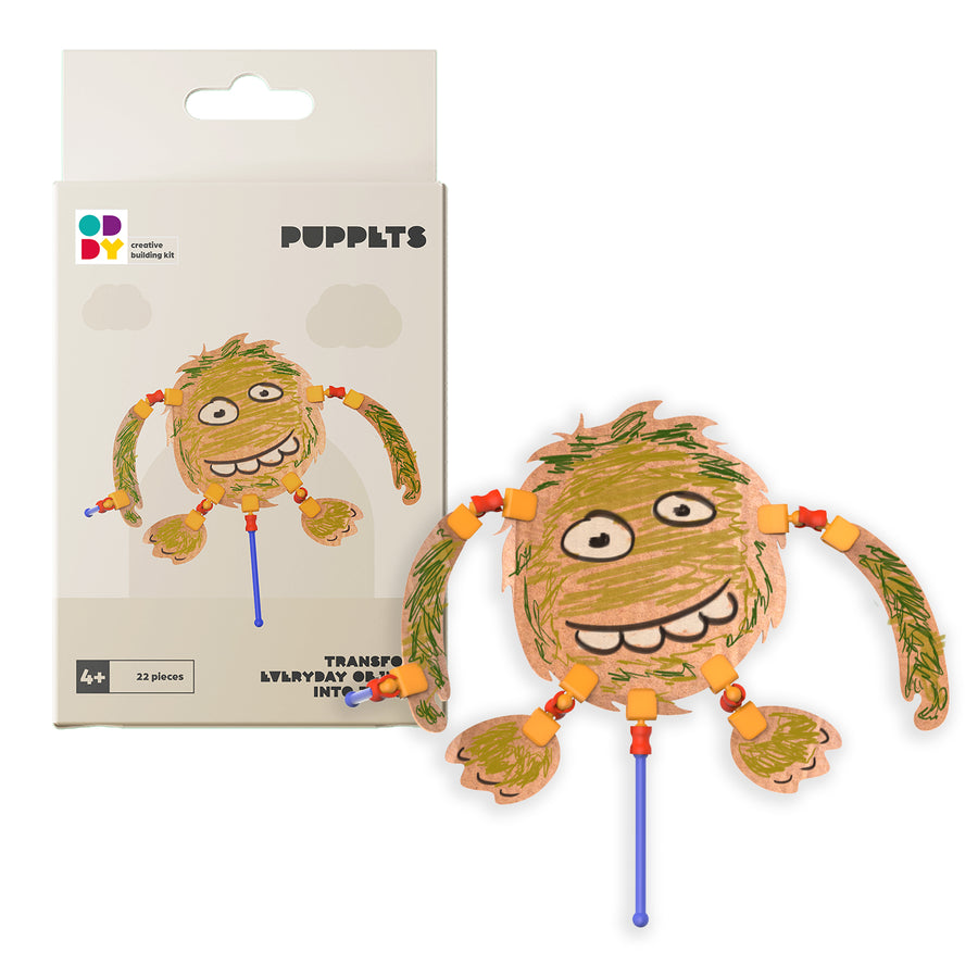 Oddy Mini Puppets 22 Piece Building Kit |  | Safari Ltd®