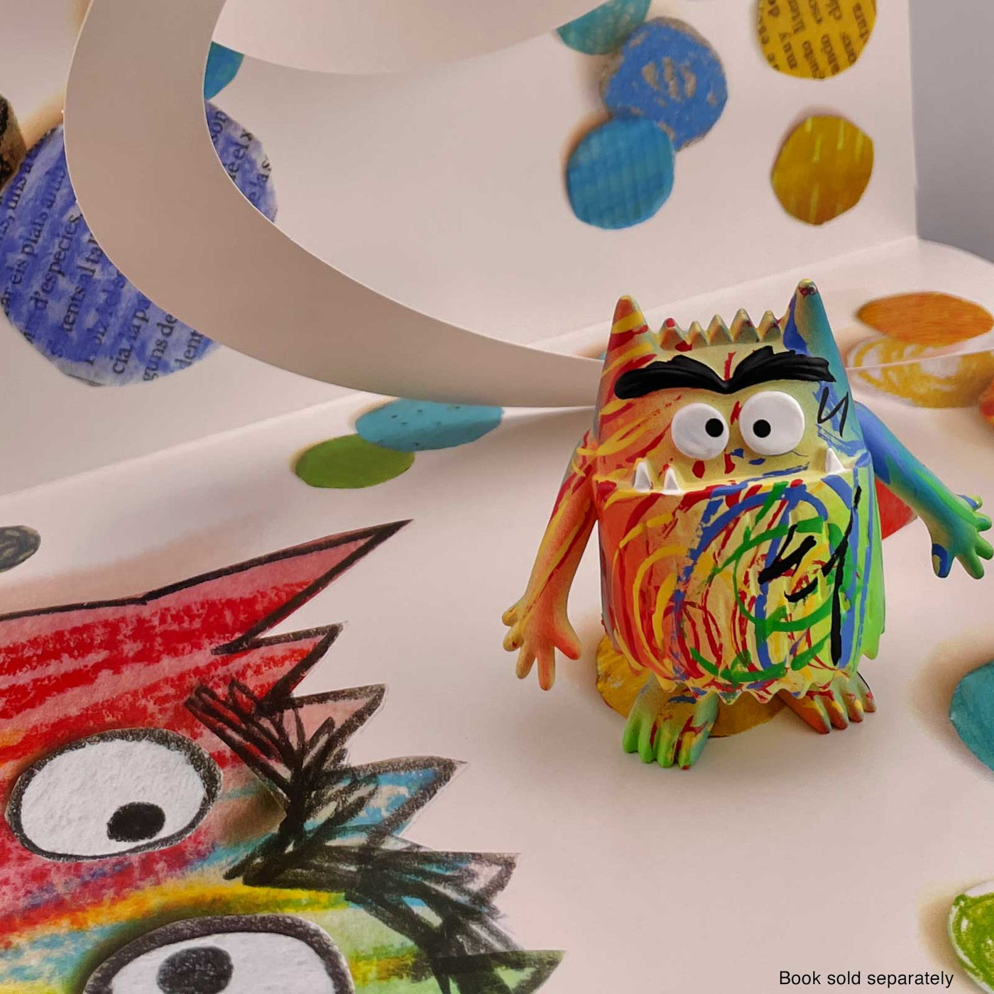 The Color Monster Set of 4 Figurines w/ Multicolor Monster |  | Safari Ltd®