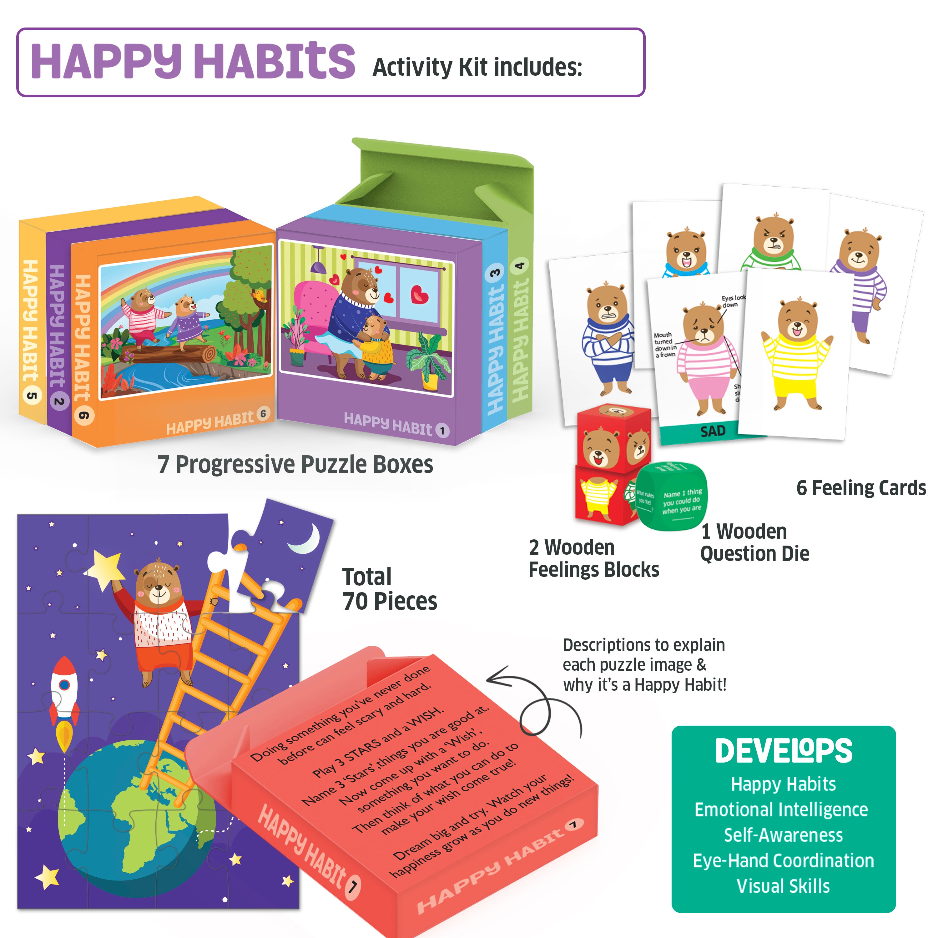 Chalk & Chuckles Happy Habits Puzzle Activity