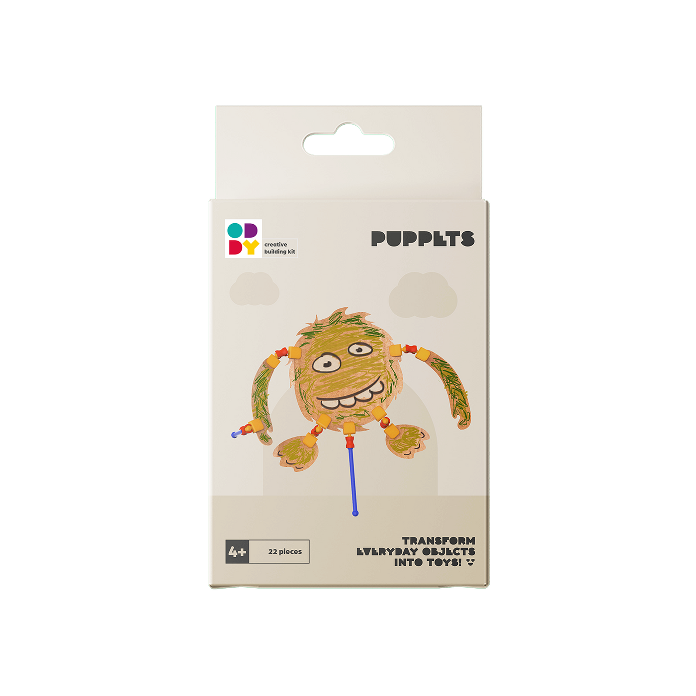 Oddy Mini Puppets 22 Piece Building Kit |  | Safari Ltd®