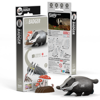 EUGY Badger 3D Puzzle