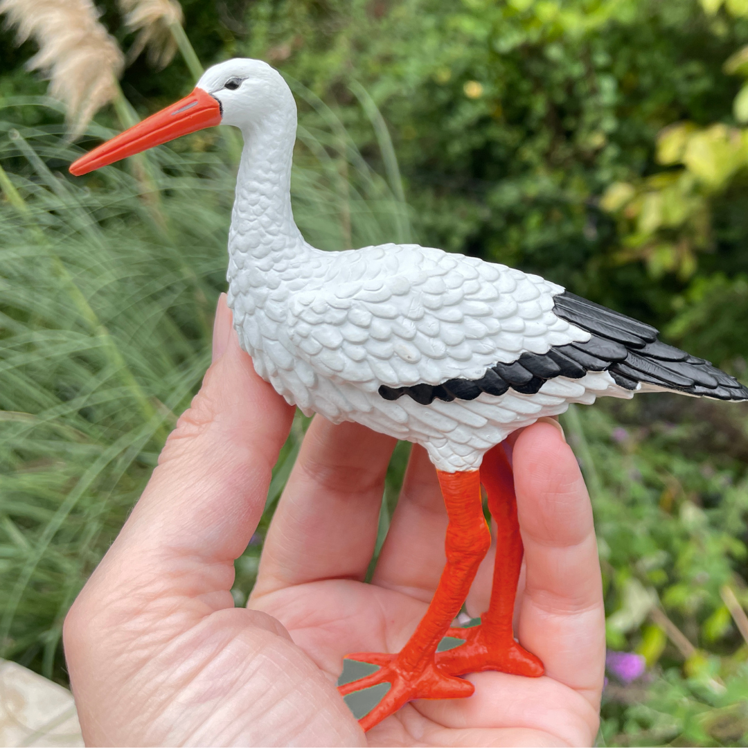 White Stork Toy