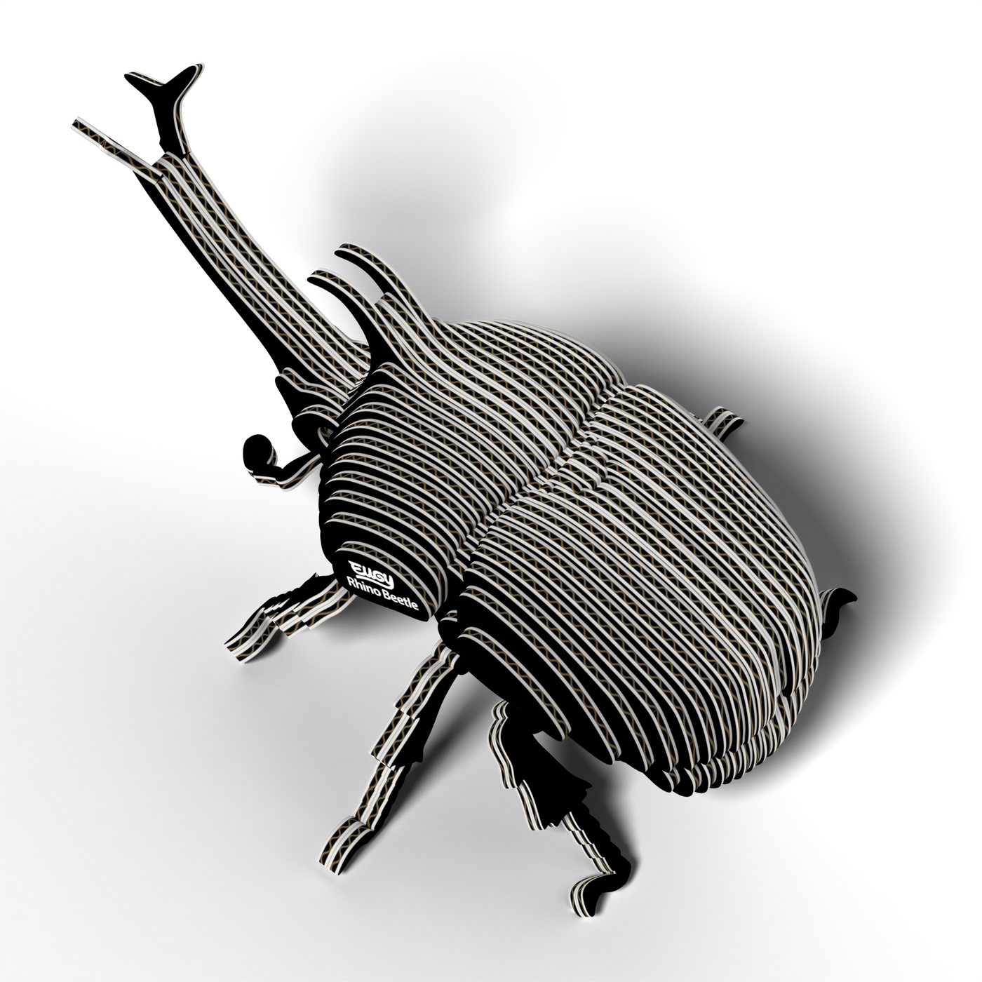 EUGY Rhino Beetle 3D Puzzle