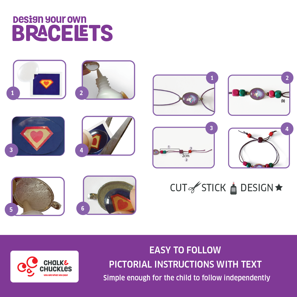 Chalk & Chuckles Design Your Own Bracelet Kit