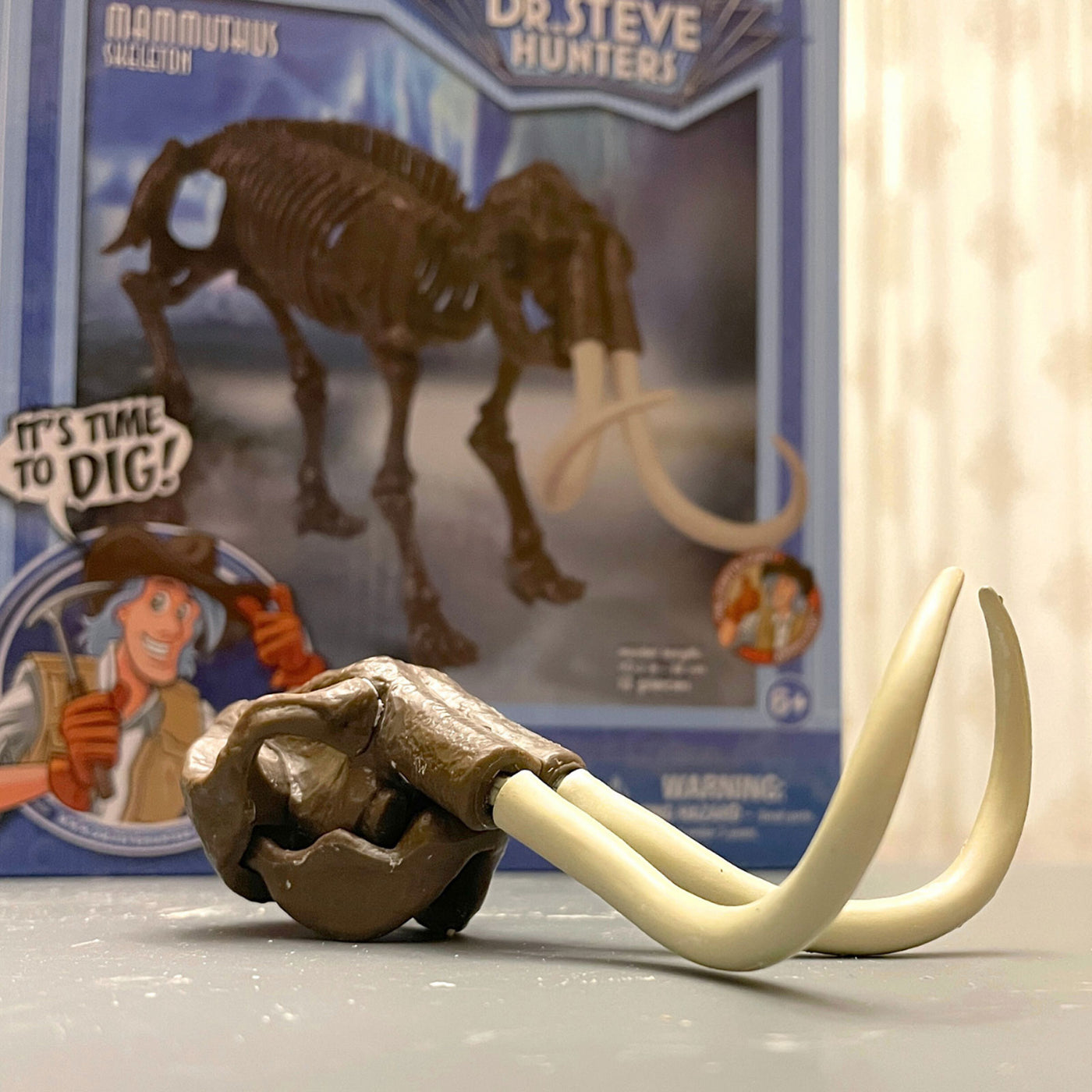 Dr. Steve Hunters GEOWorld Ice Age Dig Woolly Mammoth Mammthus Excavation Kit - 12 pieces |  | Safari Ltd®