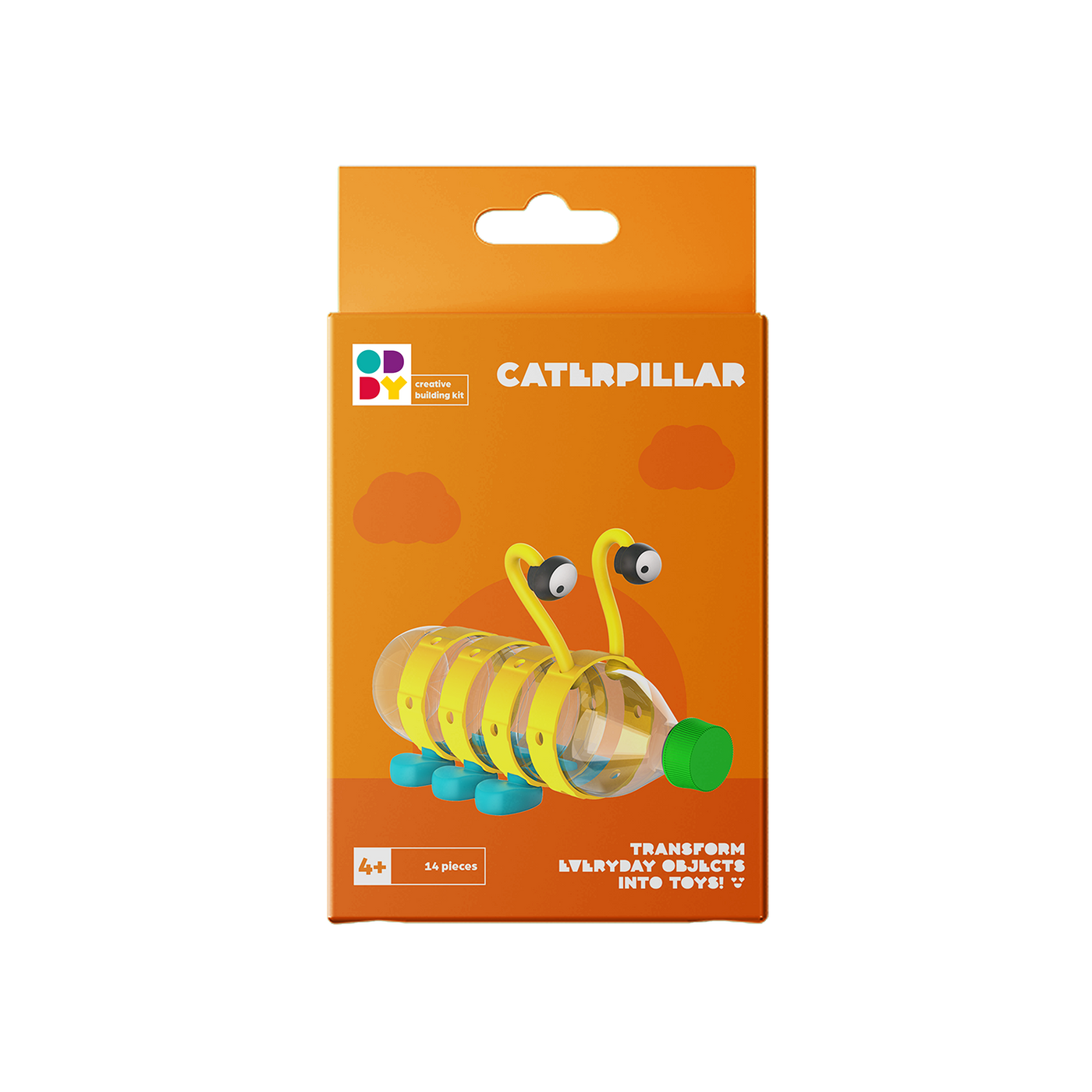 Oddy Mini Caterpillar 14 Piece Building Kit |  | Safari Ltd®