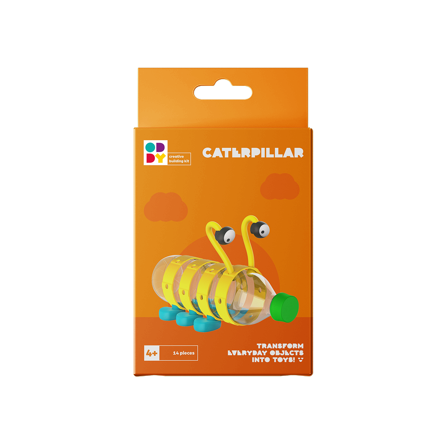 Oddy Mini Caterpillar 14 Piece Building Kit |  | Safari Ltd®