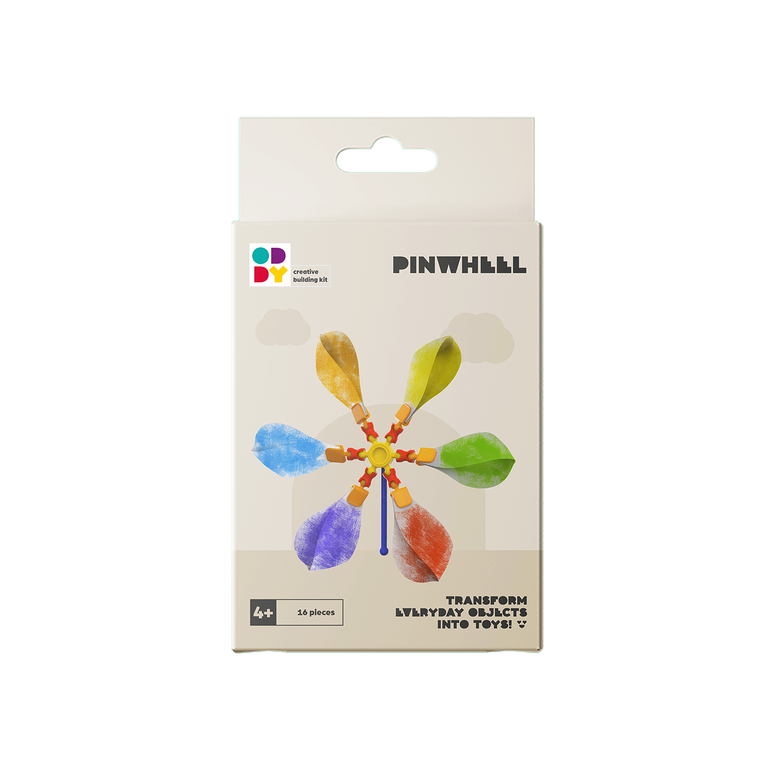 Oddy Mini Pinwheel 16 Piece Building Kit |  | Safari Ltd®