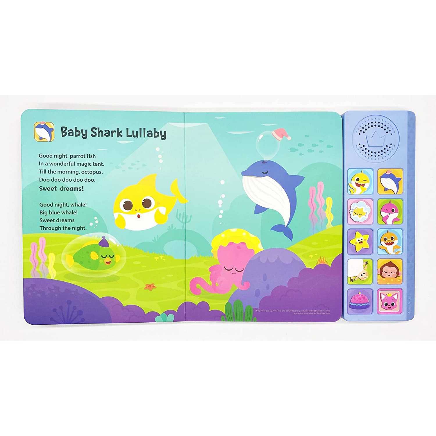 Pinkfong Baby Shark Bedtime Songs Sound Book |  | Safari Ltd®