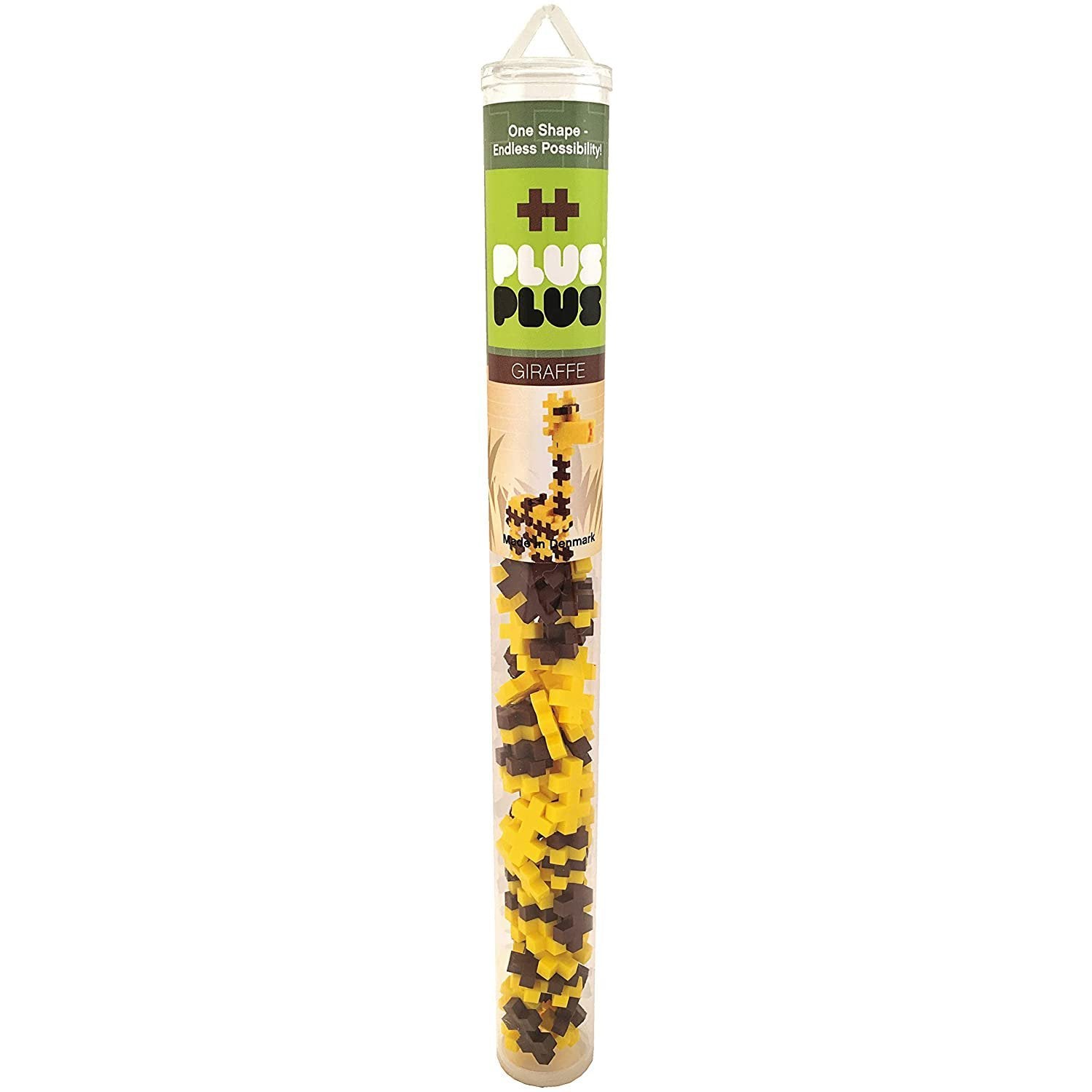 70 pc Plus-Plus Giraffe Tube - Safari Ltd®