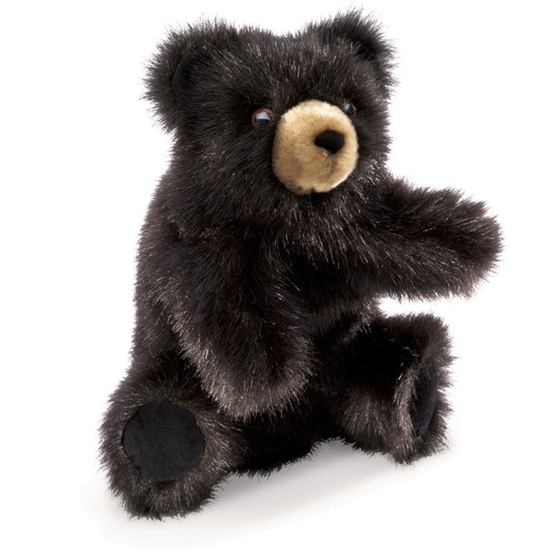 Baby Black Bear Stuffed Animal Hand Puppet - Safari Ltd®