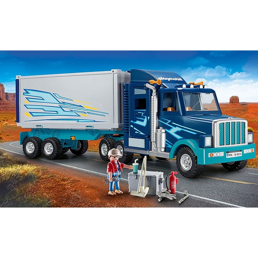 Playmobil online 9314 Big Rig Truck with Figure & Accessories