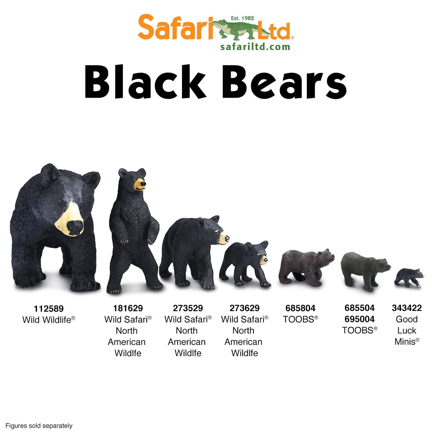 Black Bear Toy - Safari Ltd®