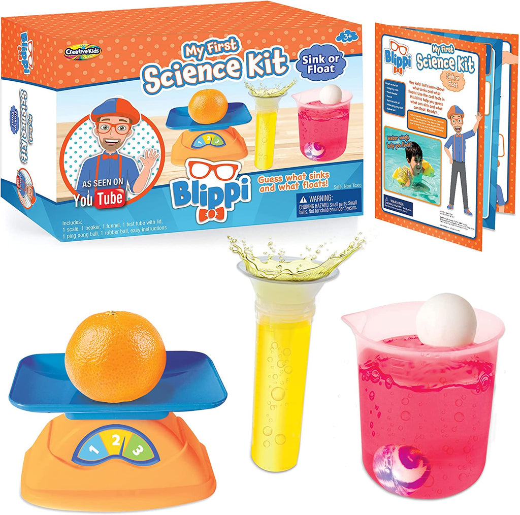 Blippi My 1st Science Kit: Sink or Float | Educational Toys