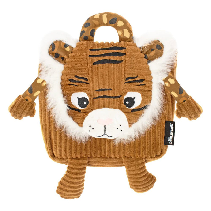 Corduroy Backpack Speculos the Tiger - Safari Ltd®