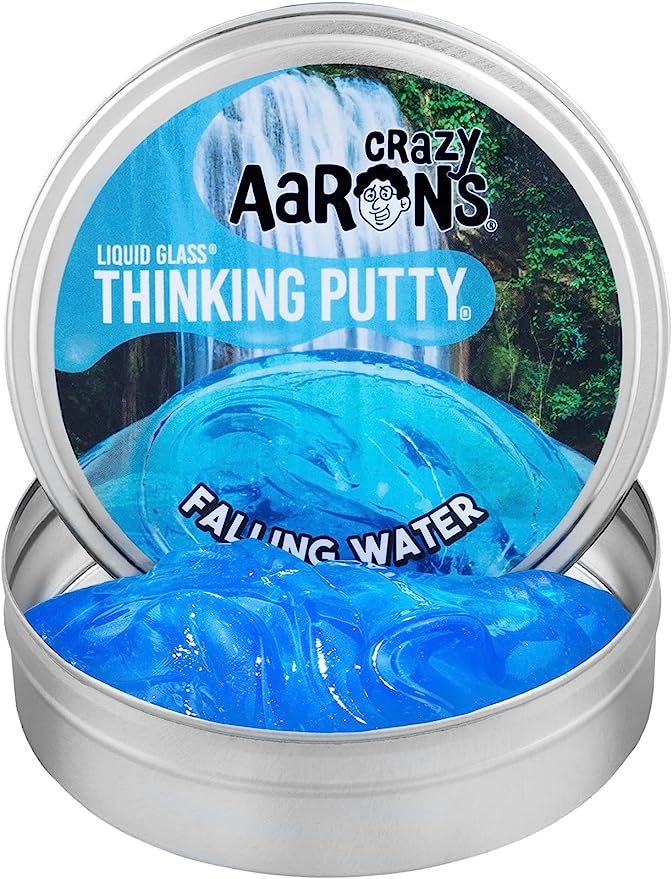 Crazy Aarons - Liquid Glass Thinking Putty - Falling Water - Safari Ltd®