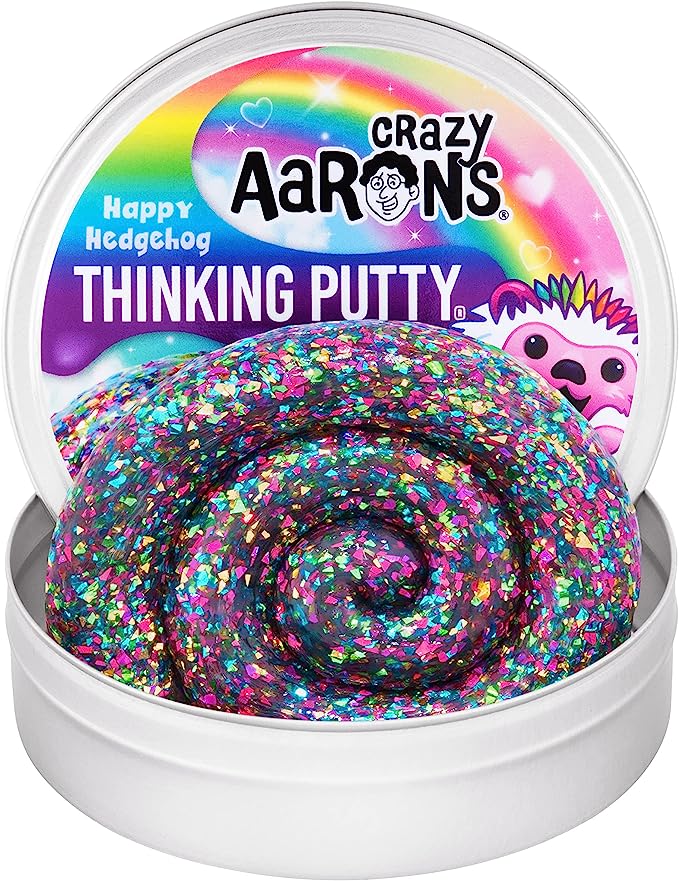 Crazy Aarons - Putty Pets - Thinking Putty - Happy Hedgehog | | Safari Ltd®