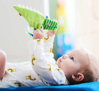 Crocodile Rattle with Removable Teething Ring - Safari Ltd®