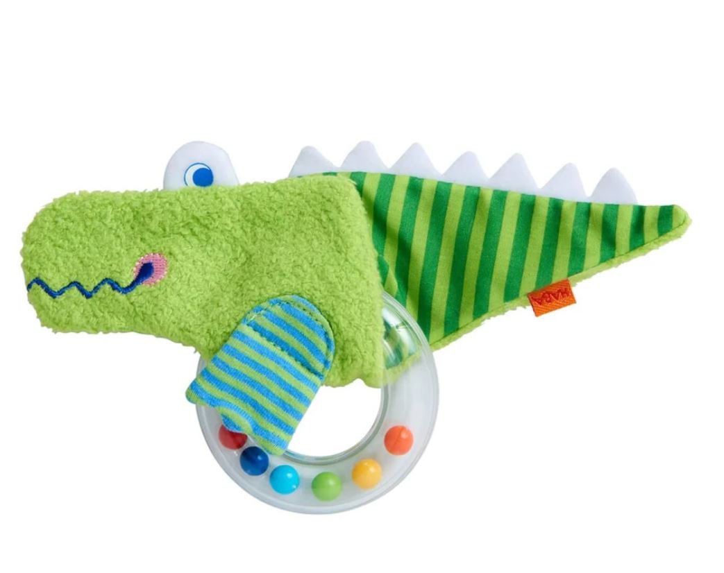 Crocodile Rattle with Removable Teething Ring - Safari Ltd®