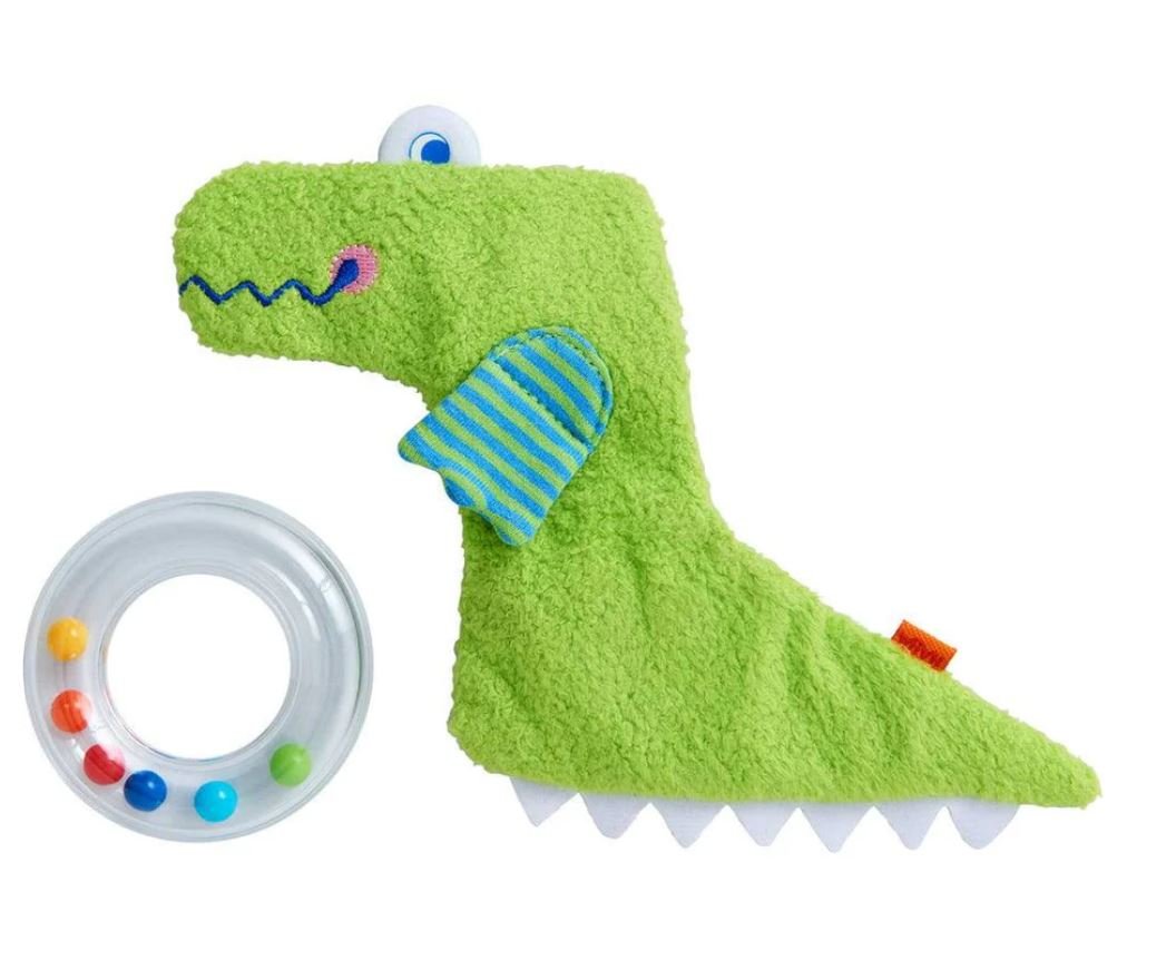 Crocodile Rattle with Removable Teething Ring - Safari Ltd®