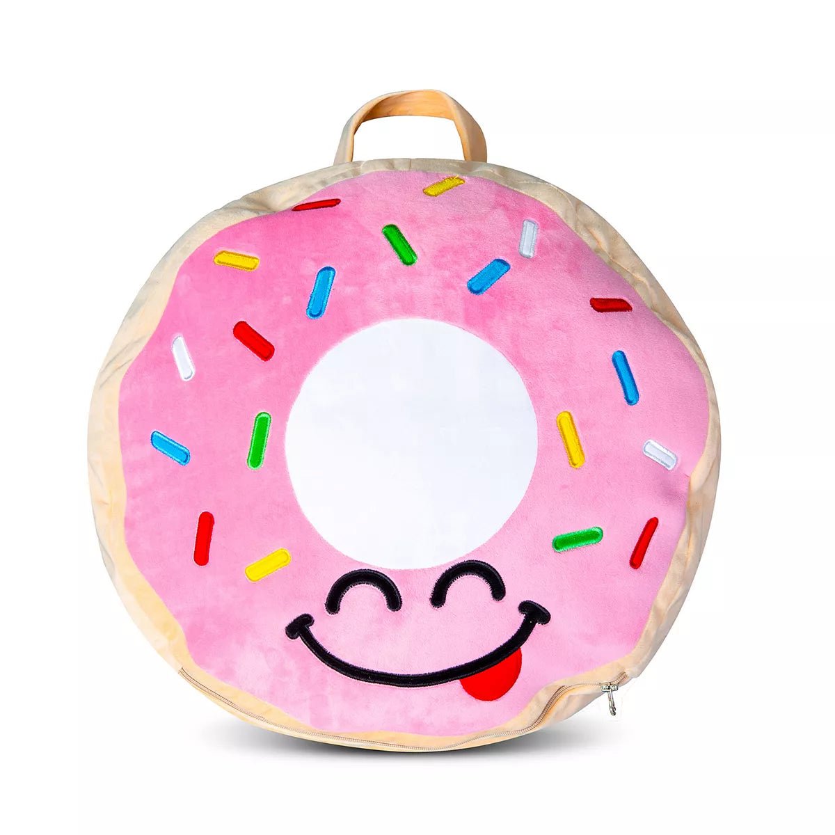 StoBag 5pcs Macaron-colored Donut Pattern Paper Gift Bag Storage