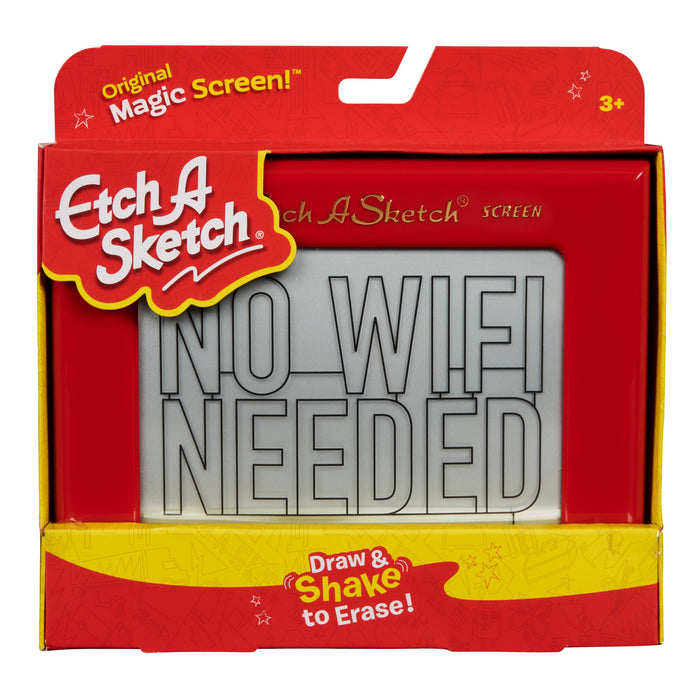 Miniature Mini Etch A Sketch - Display Only - Does Not Work