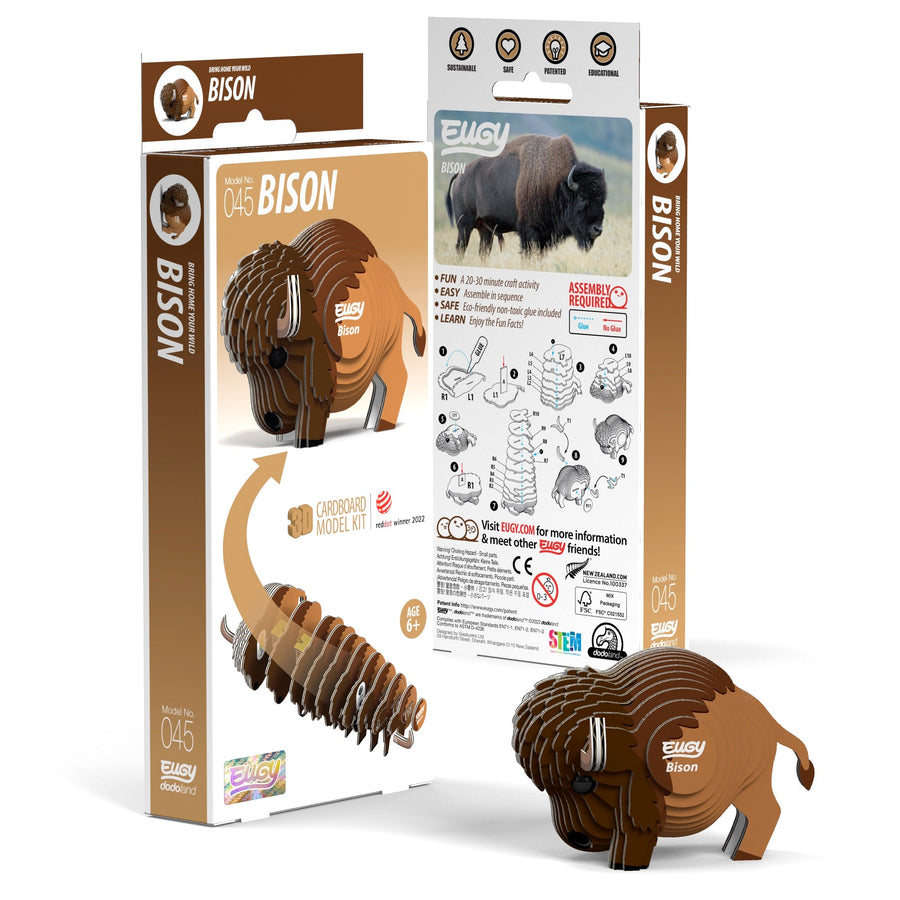 EUGY Bison 3D Puzzle - Safari Ltd®