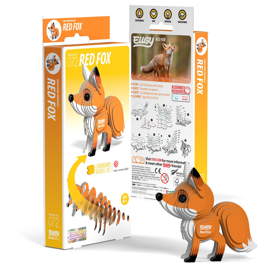 EUGY Red Fox 3D Puzzle - Safari Ltd®