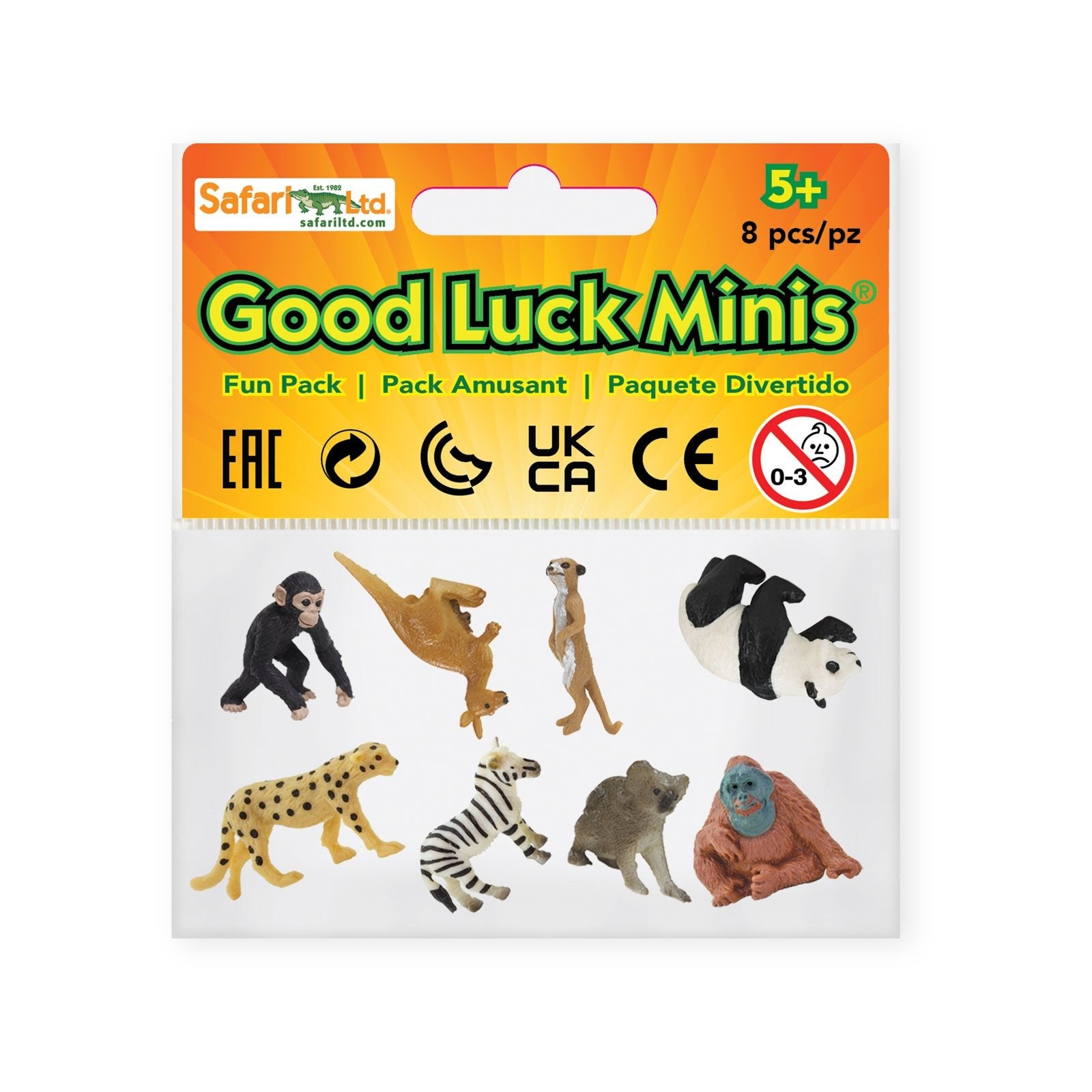 Small fashion rubber animal figurines