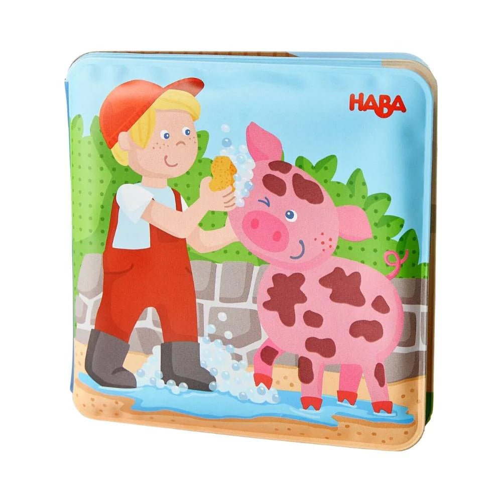 Farm Animal Wash Day Bath Book - Safari Ltd®