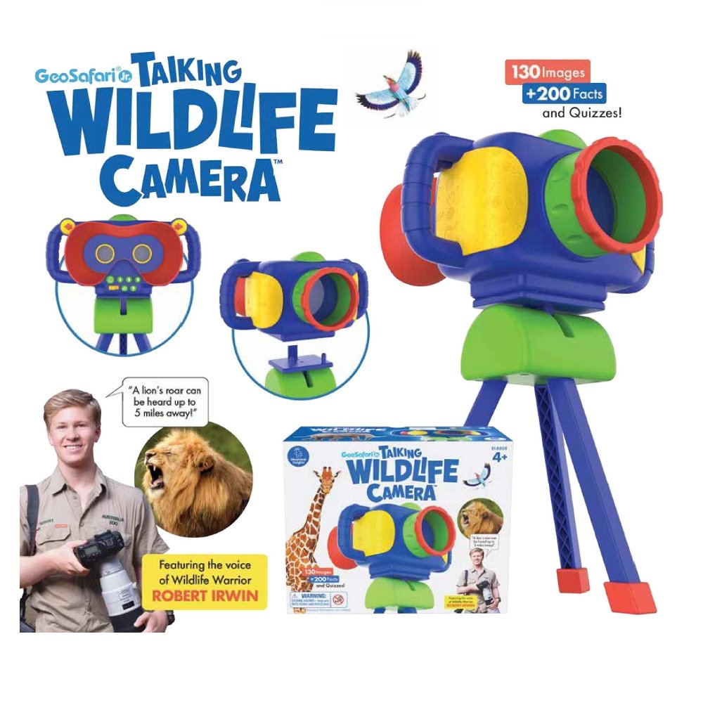 GeoSafari Jr. Talking Wildlife Camera | Games | Safari Ltd®