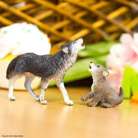 Gray Wolf Toy | Wildlife Animal Toys | Safari Ltd.