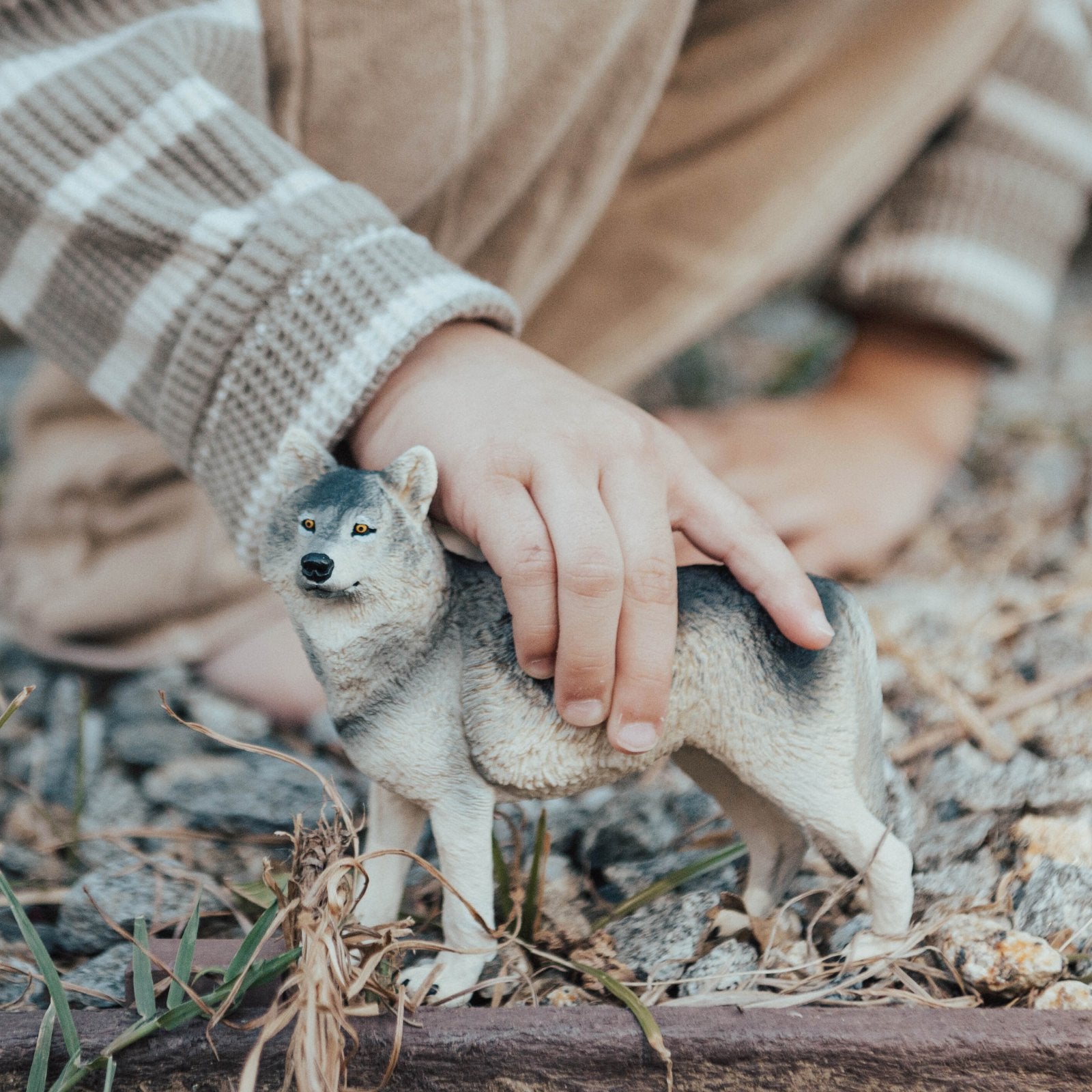 Gray Wolf Toy - Safari Ltd®