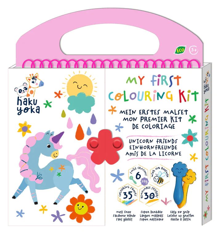 Haku Yoka - My First Colouring - Unicorn Friends - Safari Ltd®