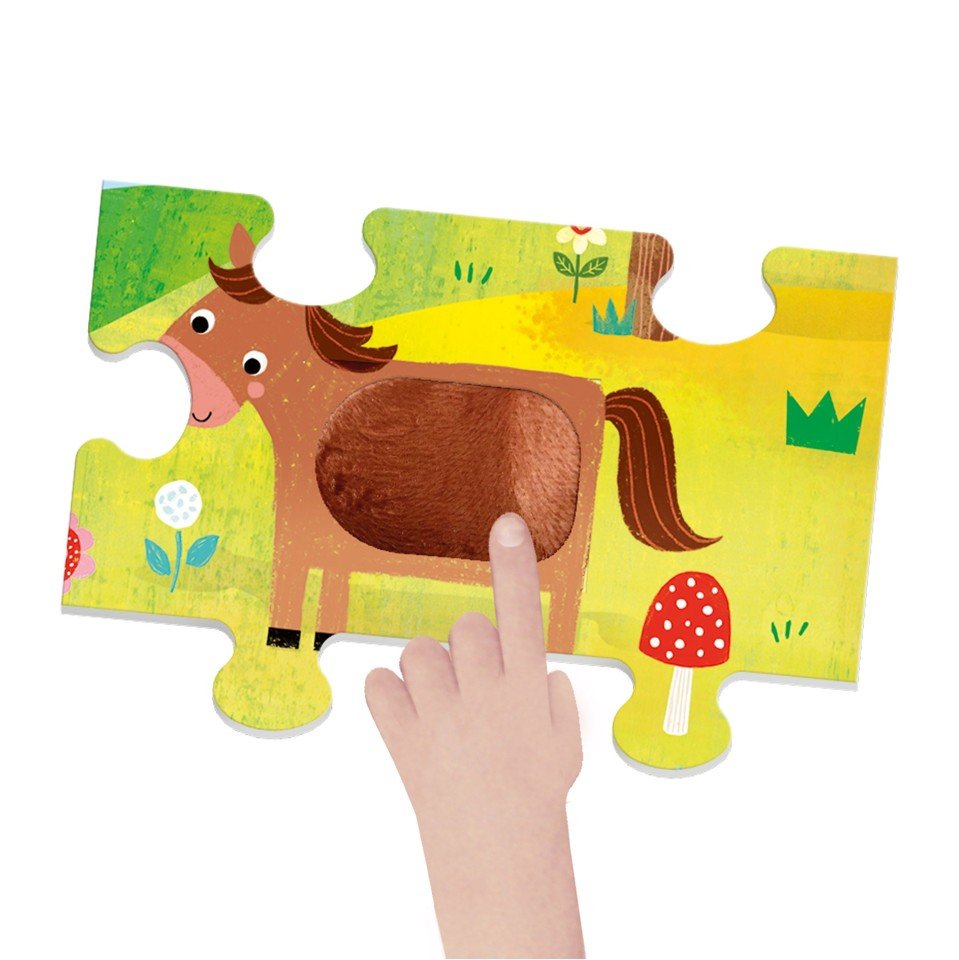 Headu Tactile Puzzle Montessori - Safari Ltd®