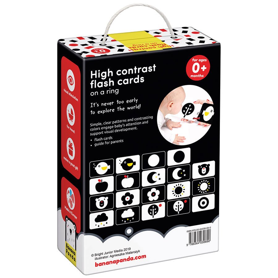 High Contrast Flash Cards on a Ring - Safari Ltd®