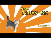 Gray Tabby Cat Toy