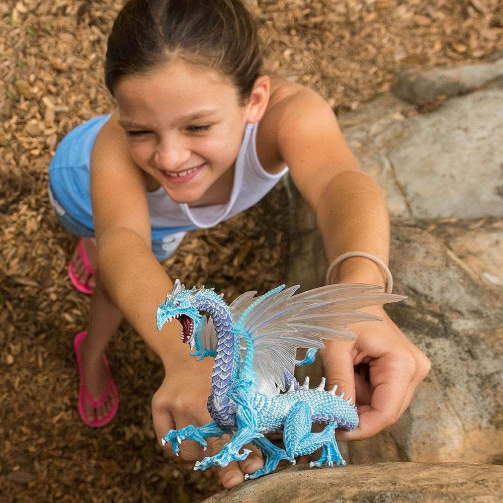 Ice Dragon Toy | Dragon Toy Figurines | Safari Ltd.