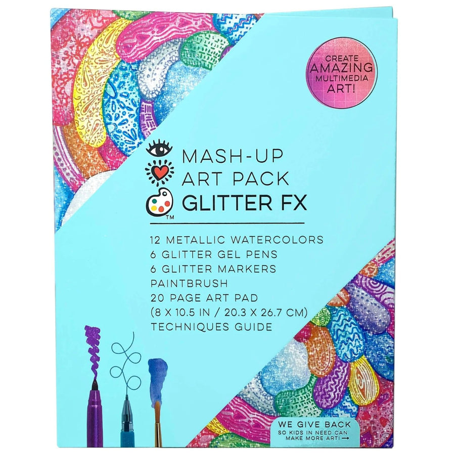 iHeartArt Mash-Up Art Pack Glitter FX - Safari Ltd®