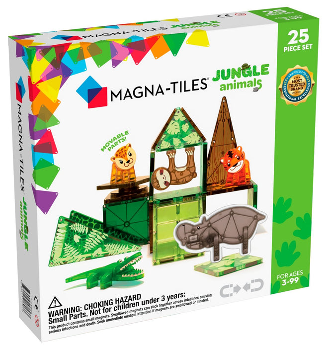 MAGNA-TILES Arctic Animals 25-Piece Magnetic Construction Set, The ORIGINAL  Magnetic Building Brand