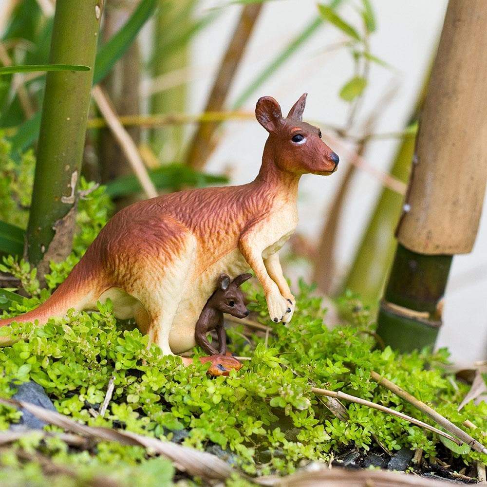 Kangaroo with Baby Toy | Wildlife Animal Toys | Safari Ltd.