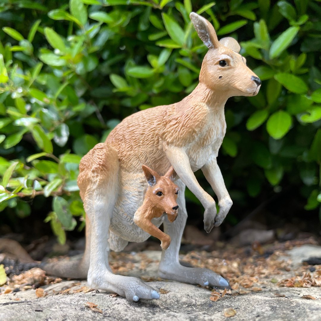 Kangaroo with Joey Toy - Safari Ltd®