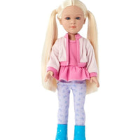 Kindness Club - Salon Day Set - Light Skin Tone/Blue Eyes/Blonde Hair Doll - Safari Ltd®