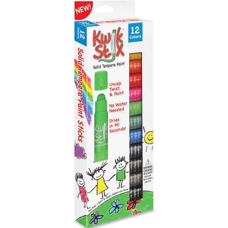 KwikStix Tempera Paint 12 Classic Colors - Safari Ltd®