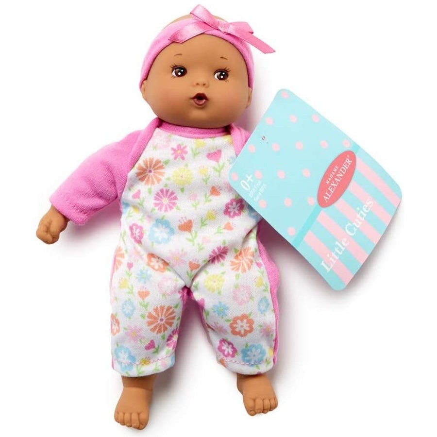 Little Cuties - Pink - Medium Skin Tone Doll - Safari Ltd®