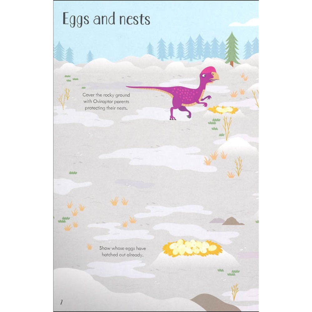 Little First Stickers - Dinosaurs Book - Safari Ltd®