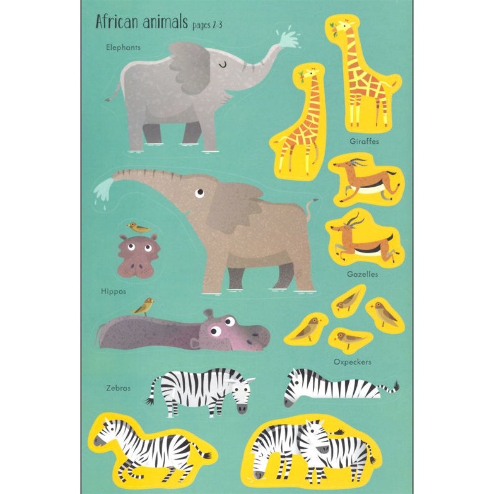 Little Stickers Animals Book - Safari Ltd®